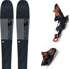 comparer et trouver le meilleur prix du ski K2 Alpin mindbender 85 alliance + kingpin 13 75-100 mm black/cooper gris/noir sur Sportadvice
