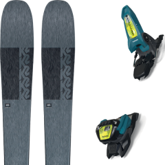 comparer et trouver le meilleur prix du ski K2 Alpin mindbender 85 + griffon 13 id teal/flo-yellow gris sur Sportadvice