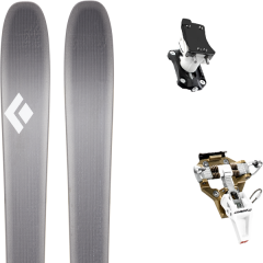 comparer et trouver le meilleur prix du ski Black Diamond Rando helio 88 + speed turn 2.0 bronze/black gris/blanc/jaune sur Sportadvice