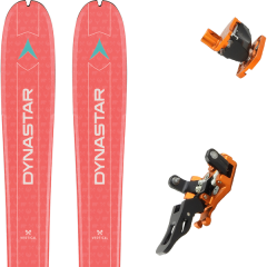 comparer et trouver le meilleur prix du ski Dynastar Rando vertical bear w 19 + guide 12 orange orange 2019 sur Sportadvice