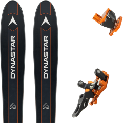 comparer et trouver le meilleur prix du ski Dynastar Rando mythic 87 19 + guide 12 orange noir 2019 sur Sportadvice