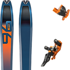 comparer et trouver le meilleur prix du ski Dynafit Rando tour 96 + guide 12 orange bleu/orange 2019 sur Sportadvice