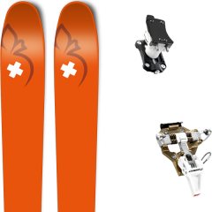 comparer et trouver le meilleur prix du ski Movement Rando vertex 94 + speed turn 2.0 bronze/black orange 2019 sur Sportadvice
