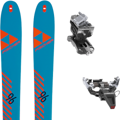 comparer et trouver le meilleur prix du ski Fischer Rando hannibal 96 carbon + speed radical silver bleu sur Sportadvice