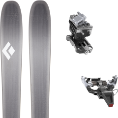 comparer et trouver le meilleur prix du ski Black Diamond Rando helio 88 + speed radical silver gris/blanc/jaune sur Sportadvice