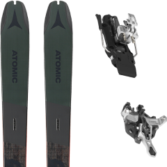 comparer et trouver le meilleur prix du ski Atomic Rando backland 95 green/black + atk r12 97mm white noir/vert sur Sportadvice