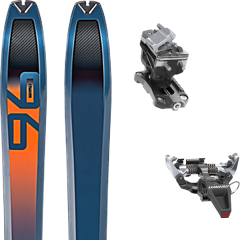 comparer et trouver le meilleur prix du ski Dynafit Rando tour 96 + speed radical silver bleu/orange sur Sportadvice