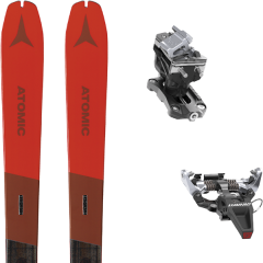 comparer et trouver le meilleur prix du ski Atomic Rando backland 78 red/black + speed radical silver rouge/noir sur Sportadvice
