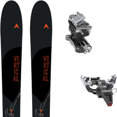comparer et trouver le meilleur prix du ski Dynastar Rando vertical f-team + speed radical silver noir sur Sportadvice