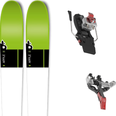 comparer et trouver le meilleur prix du ski Movement Rando apple 86 + atk crest 10 91mm blanc/vert/noir sur Sportadvice