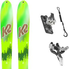 comparer et trouver le meilleur prix du ski K2 Rando wayback 88 ltd + atk haute route 10 vert/jaune sur Sportadvice