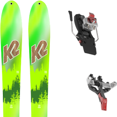 comparer et trouver le meilleur prix du ski K2 Rando wayback 88 ltd + atk crest 10 91mm vert/jaune sur Sportadvice