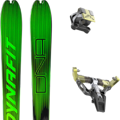 comparer et trouver le meilleur prix du ski Dynafit Rando dna + low tech race 115 black noir/vert/rose sur Sportadvice