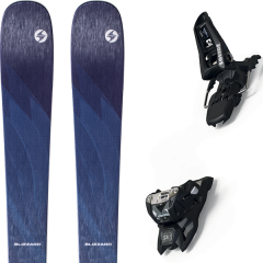 comparer et trouver le meilleur prix du ski Blizzard Alpin pearl 88 + squire 11 id black bleu sur Sportadvice