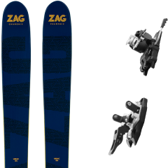 comparer et trouver le meilleur prix du ski Zag Rando ubac 95 + summit 12 100 mm bleu/jaune sur Sportadvice