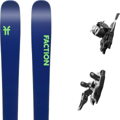 comparer et trouver le meilleur prix du ski Faction Rando agent 1.0 + summit 12 100 mm bleu sur Sportadvice