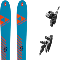 comparer et trouver le meilleur prix du ski Fischer Rando hannibal 96 carbon + summit 12 100 mm bleu sur Sportadvice