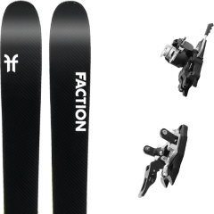 comparer et trouver le meilleur prix du ski Faction Rando prime 2.0 + summit 12 100 mm noir sur Sportadvice