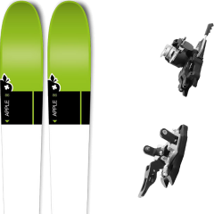 comparer et trouver le meilleur prix du ski Movement Rando apple 86 + summit 12 100 mm blanc/vert/noir sur Sportadvice