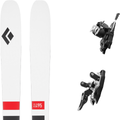 comparer et trouver le meilleur prix du ski Black Diamond Rando helio recon 95 + summit 12 100 mm blanc/noir/rouge sur Sportadvice