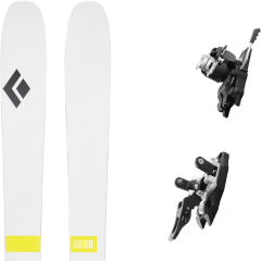 comparer et trouver le meilleur prix du ski Black Diamond Rando helio recon 88 + summit 12 100 mm blanc/noir/jaune sur Sportadvice