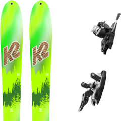 comparer et trouver le meilleur prix du ski K2 Rando wayback 88 ltd + summit 12 100 mm vert/jaune sur Sportadvice