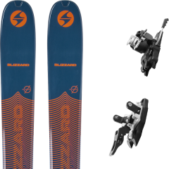 comparer et trouver le meilleur prix du ski Blizzard Rando zero g 105 + summit 12 120 mm mixte bleu/orange sur Sportadvice