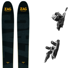 comparer et trouver le meilleur prix du ski Zag Rando bakan + summit 12 120 mm noir/jaune sur Sportadvice