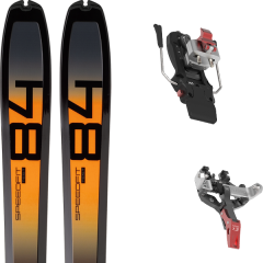 comparer et trouver le meilleur prix du ski Dynafit Rando speedfit 84 test + atk crest 10 91mm noir/orange sur Sportadvice
