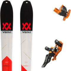 comparer et trouver le meilleur prix du ski Völkl Rando  vta 98 + guide 12 orange noir/rouge/blanc sur Sportadvice