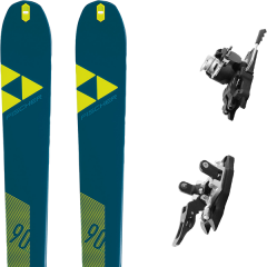 comparer et trouver le meilleur prix du ski Fischer Rando transalp 90 carbon + summit 12 100 mm bleu/jaune sur Sportadvice