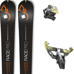 comparer et trouver le meilleur prix du ski Movement Rando race pro 77 + low tech race 115 black mixte noir sur Sportadvice