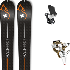 comparer et trouver le meilleur prix du ski Movement Rando race pro 77 + speed turn 2.0 bronze/black mixte noir sur Sportadvice