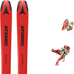 comparer et trouver le meilleur prix du ski Atomic Rando backland 65 ul + race 99 rouge sur Sportadvice
