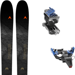 comparer et trouver le meilleur prix du ski Dynastar Rando m-vertical 88 + speed radical blue noir/gris sur Sportadvice