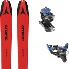 comparer et trouver le meilleur prix du ski Atomic Rando backland 78 ul red/black + speed radical blue rouge sur Sportadvice