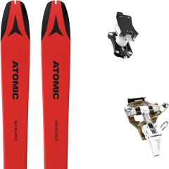 comparer et trouver le meilleur prix du ski Atomic Rando backland 78 ul red/black + speed turn 2.0 bronze/black rouge sur Sportadvice