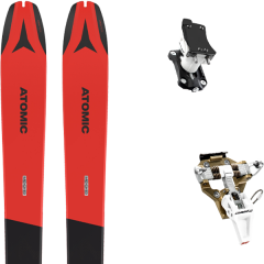 comparer et trouver le meilleur prix du ski Atomic Rando backland 78 red/grey + speed turn 2.0 bronze/black noir/rouge sur Sportadvice