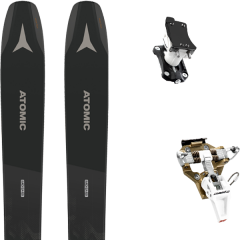 comparer et trouver le meilleur prix du ski Atomic Rando backland 107 black/grey + speed turn 2.0 bronze/black noir/gris sur Sportadvice
