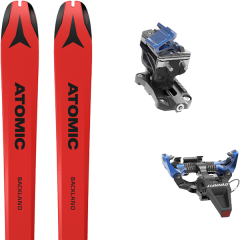 comparer et trouver le meilleur prix du ski Atomic Rando backland 65 ul + speed radical blue rouge sur Sportadvice