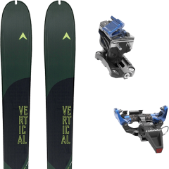 comparer et trouver le meilleur prix du ski Dynastar Rando vertical + speed radical blue noir sur Sportadvice