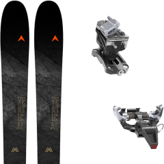 comparer et trouver le meilleur prix du ski Dynastar Rando m-vertical 88 + speed radical silver noir/gris sur Sportadvice