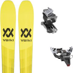 comparer et trouver le meilleur prix du ski Völkl Rando  rise up 82 + speed radical silver jaune/noir sur Sportadvice