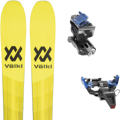 comparer et trouver le meilleur prix du ski Völkl Rando  rise up 82 + speed radical blue jaune/noir sur Sportadvice