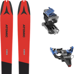 comparer et trouver le meilleur prix du ski Atomic Rando backland 78 red/grey + speed radical blue noir/rouge sur Sportadvice