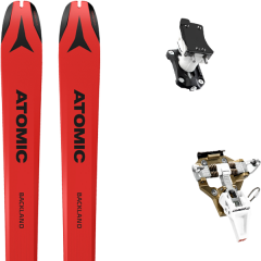 comparer et trouver le meilleur prix du ski Atomic Rando backland 65 ul + speed turn 2.0 bronze/black rouge sur Sportadvice