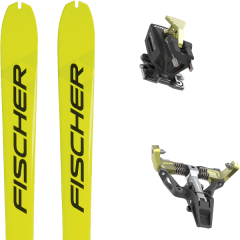 comparer et trouver le meilleur prix du ski Fischer Rando transalp rc carbon + superlite 175 z10 black/yellow jaune sur Sportadvice