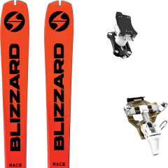 comparer et trouver le meilleur prix du ski Blizzard Rando zero g race + speed turn 2.0 bronze/black orange sur Sportadvice