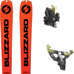 comparer et trouver le meilleur prix du ski Blizzard Rando zero g race + superlite 175 z10 black/yellow orange sur Sportadvice