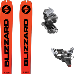 comparer et trouver le meilleur prix du ski Blizzard Rando zero g race + speed radical silver orange sur Sportadvice